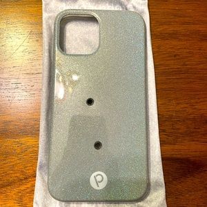 Loopy iPhone 12/12 Pro Sparkle Silver